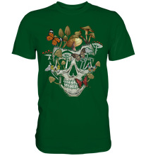 Laden Sie das Bild in den Galerie-Viewer, Natur Schmetterling Totenkopf Insekten T-Shirt