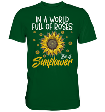 Laden Sie das Bild in den Galerie-Viewer, Sonnenblumen Motivation T-Shirt Lustiges Garten Geschenk Gärtner