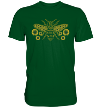 Laden Sie das Bild in den Galerie-Viewer, Biene Sonnenblume Shirt Imker Gärtner Bienen Garten T-Shirt