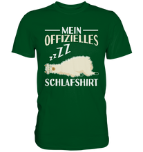 Laden Sie das Bild in den Galerie-Viewer, Offizielles Schlafshirt Nachthemd Schlafanzug Pyjama Alpaka Lama T-Shirt