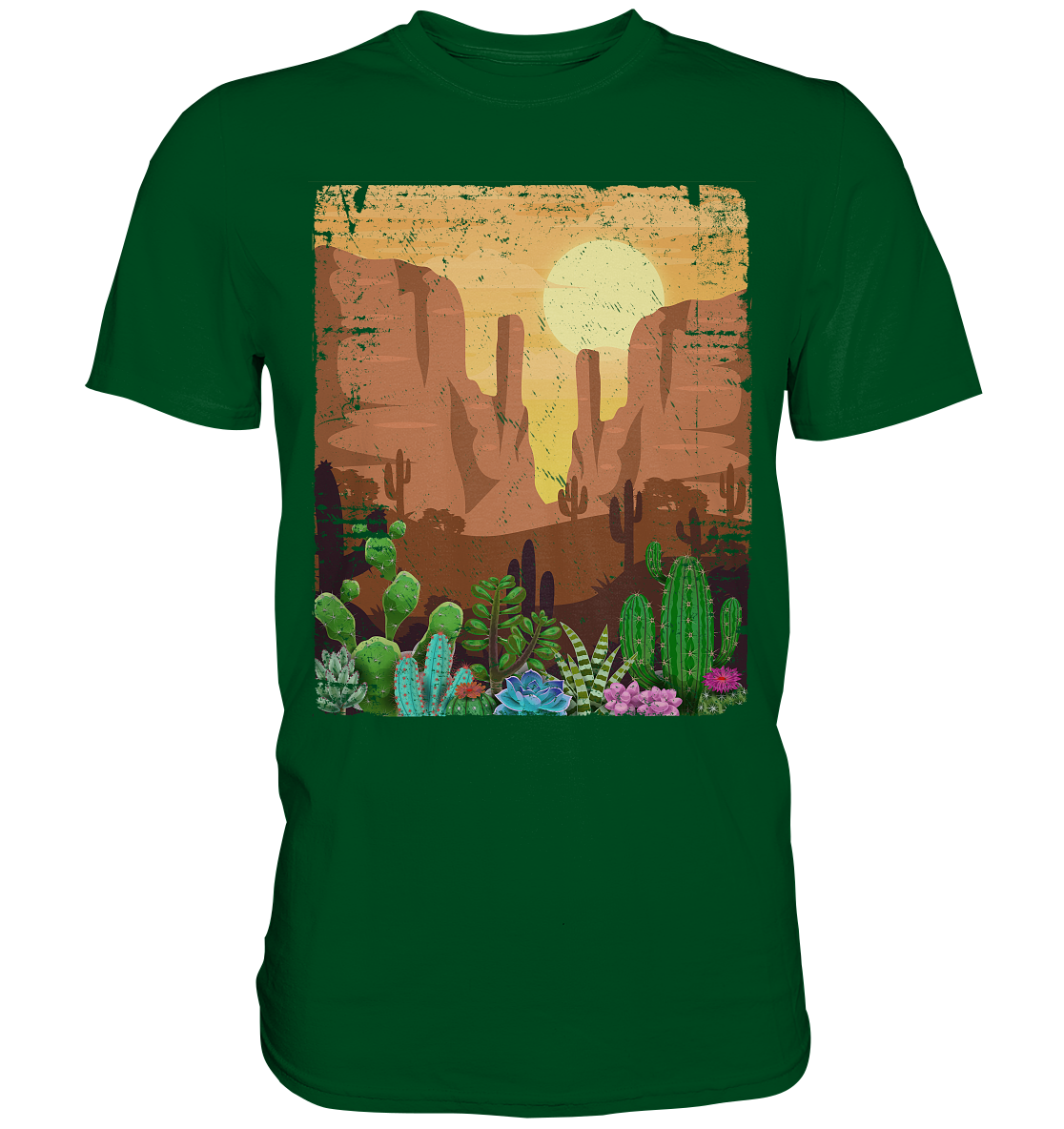 Kaktus Wüste T-Shirt – Tigerlino®
