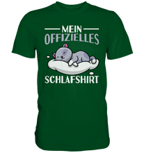 Laden Sie das Bild in den Galerie-Viewer, Offizielles Schlafshirt Nachthemd Schlafanzug Pyjama Schlafen Katze T-Shirt