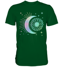 Laden Sie das Bild in den Galerie-Viewer, Pastel Goth Mond Sonnenblumen T-Shirt Gärtner Geschenk