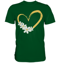 Laden Sie das Bild in den Galerie-Viewer, Gänseblümchen Herz Garten Shirt Gärtner