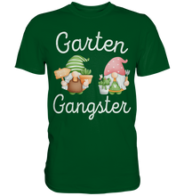 Laden Sie das Bild in den Galerie-Viewer, Kaktus Gartenzwerge Garten Gangster Gärtner T-Shirt - Premium Shirt