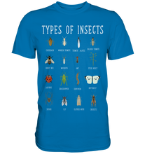 Laden Sie das Bild in den Galerie-Viewer, Insektenarten Entomologie Insekten T-Shirt