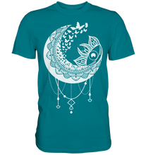 Laden Sie das Bild in den Galerie-Viewer, Mond Sonne Frauen Schmetterling T-Shirt