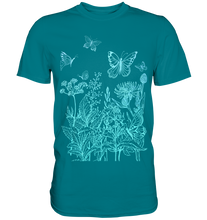 Laden Sie das Bild in den Galerie-Viewer, Natur Wiese Schmetterling T-Shirt