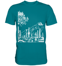 Laden Sie das Bild in den Galerie-Viewer, Sukkulenten Wüste Landschaft Kaktus T-Shirt