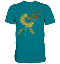 Laden Sie das Bild in den Galerie-Viewer, Schmetterlinge Sonnenblume T-Shirt