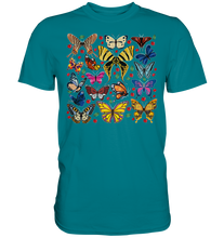 Laden Sie das Bild in den Galerie-Viewer, Bunte Schmetterlinge T-Shirt