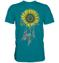 Laden Sie das Bild in den Galerie-Viewer, Traumfänger Sonnenblumen Shirt Gärtner Geschenk Garten