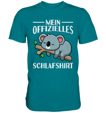 Laden Sie das Bild in den Galerie-Viewer, Offizielles Schlafshirt Nachthemd Schlafanzug Pyjama Koala T-Shirt