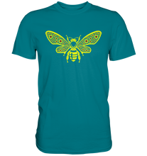 Laden Sie das Bild in den Galerie-Viewer, Biene Sonnenblumen T-Shirt Imker Geschenk Garten