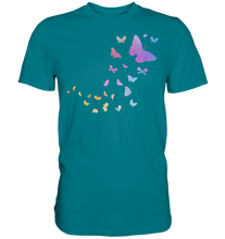 Laden Sie das Bild in den Galerie-Viewer, Aquarell Schmetterlinge T-Shirt