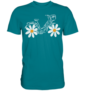Fahrrad Gänseblümchen Shirt Garten Fahrradfahrer Gärtner