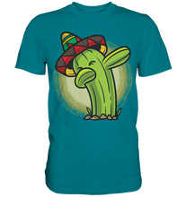 Laden Sie das Bild in den Galerie-Viewer, Dabbing Kaktus Sombrero T-Shirt