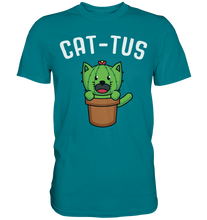 Laden Sie das Bild in den Galerie-Viewer, Kaktus Katze T-Shirt