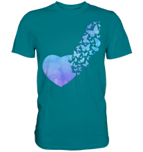 Laden Sie das Bild in den Galerie-Viewer, Buntes Frauen Schmetterling T-Shirt