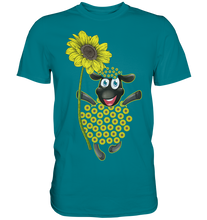 Laden Sie das Bild in den Galerie-Viewer, Schaf Sonnenblumen T-Shirt Lustiges Gärtner Geschenk Garten