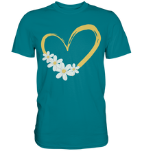 Laden Sie das Bild in den Galerie-Viewer, Gänseblümchen Herz Garten Shirt Gärtner