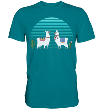 Laden Sie das Bild in den Galerie-Viewer, Lama Kaktus Shirt Sukkulenten Lamas