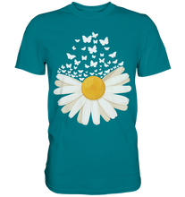 Laden Sie das Bild in den Galerie-Viewer, Gänseblume Schmetterlinge T-Shirt