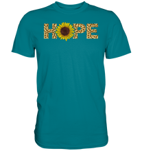 Laden Sie das Bild in den Galerie-Viewer, Hope Sonnenblumen T-Shirt Hoffnung Gärtner Geschenk Garten