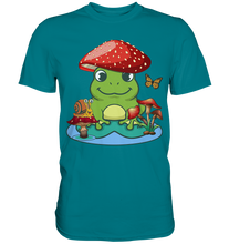 Laden Sie das Bild in den Galerie-Viewer, Frosch Schnecke Schmetterling T-Shirt