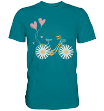 Laden Sie das Bild in den Galerie-Viewer, Gänseblümchen Fahrrad Garten Shirt Gänseblumen Gärtner