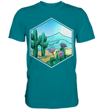 Laden Sie das Bild in den Galerie-Viewer, Wüste Sukkulenten Kakteen Pflanzen Kaktus T-Shirt
