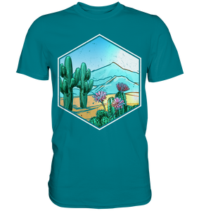 Wüste Sukkulenten Kakteen Pflanzen Kaktus T-Shirt