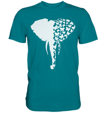 Laden Sie das Bild in den Galerie-Viewer, Elefant Schmetterling T-Shirt