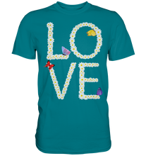 Laden Sie das Bild in den Galerie-Viewer, Love Gänseblumen Frauen Schmetterling T-Shirt