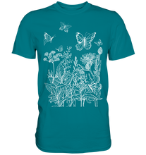 Laden Sie das Bild in den Galerie-Viewer, Natur Schmetterling Wiese T-Shirt