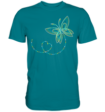 Laden Sie das Bild in den Galerie-Viewer, Frauen Bunter Schmetterling T-Shirt