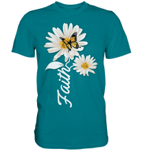 Laden Sie das Bild in den Galerie-Viewer, Glaube Frauen Schmetterling Faith T-Shirt