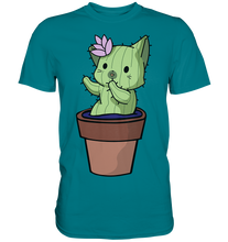 Laden Sie das Bild in den Galerie-Viewer, Süßes Kaktus Katzen T-Shirt