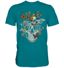 Laden Sie das Bild in den Galerie-Viewer, Natur Schmetterling Totenkopf Insekten T-Shirt
