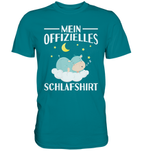 Laden Sie das Bild in den Galerie-Viewer, Offizielles Schlafshirt Nachthemd Schlafanzug Pyjama Nilpferd T-Shirt