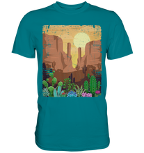 Laden Sie das Bild in den Galerie-Viewer, Kaktus Wüste T-Shirt