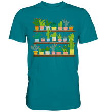 Laden Sie das Bild in den Galerie-Viewer, Kaktus Pflanzen Sammler Sukkulenten T-Shirt