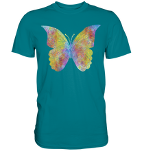 Laden Sie das Bild in den Galerie-Viewer, Farbenfroher Schmetterling T-Shirt