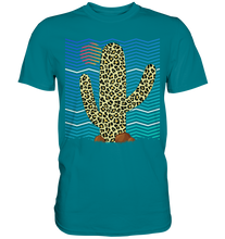 Laden Sie das Bild in den Galerie-Viewer, Retro Leopard Kaktus T-Shirt