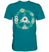 Laden Sie das Bild in den Galerie-Viewer, Peace Gänseblümchen Shirt Gärtner Motiv