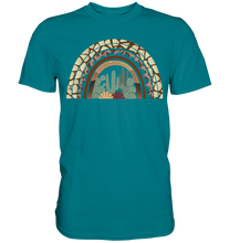 Laden Sie das Bild in den Galerie-Viewer, Kaktus Regenbogen T-Shirt