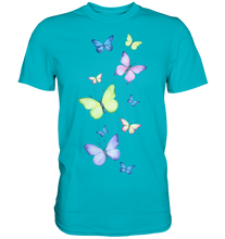 Laden Sie das Bild in den Galerie-Viewer, Bunte Schmetterlinge T-Shirt Schmetterling