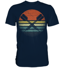 Laden Sie das Bild in den Galerie-Viewer, Vintage Dartpfeil Sunset Darts T-Shirt