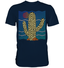 Laden Sie das Bild in den Galerie-Viewer, Retro Leopard Kaktus T-Shirt
