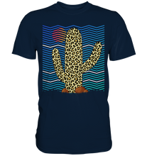 Laden Sie das Bild in den Galerie-Viewer, Retro Leopard Kaktus T-Shirt